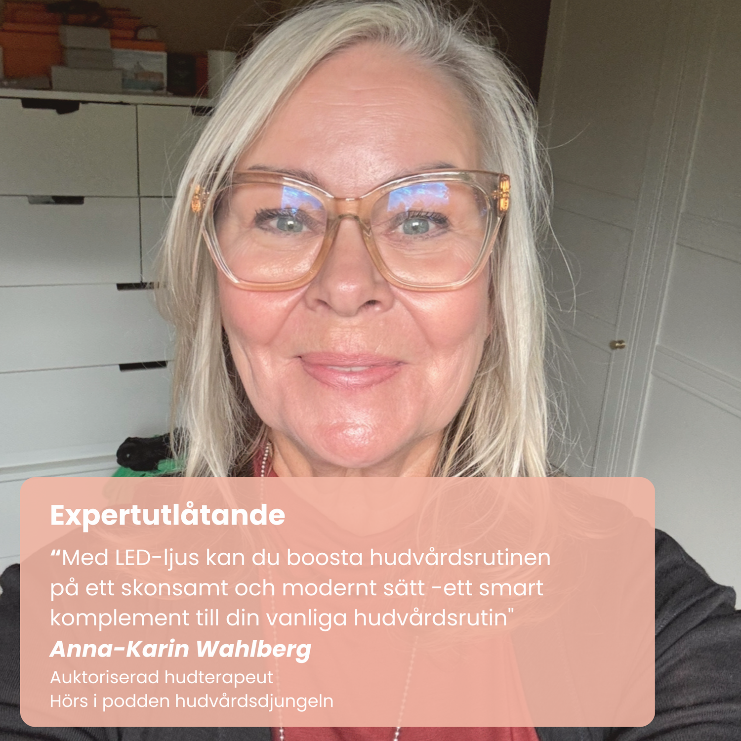 Hautstärkendes LED-Halsband