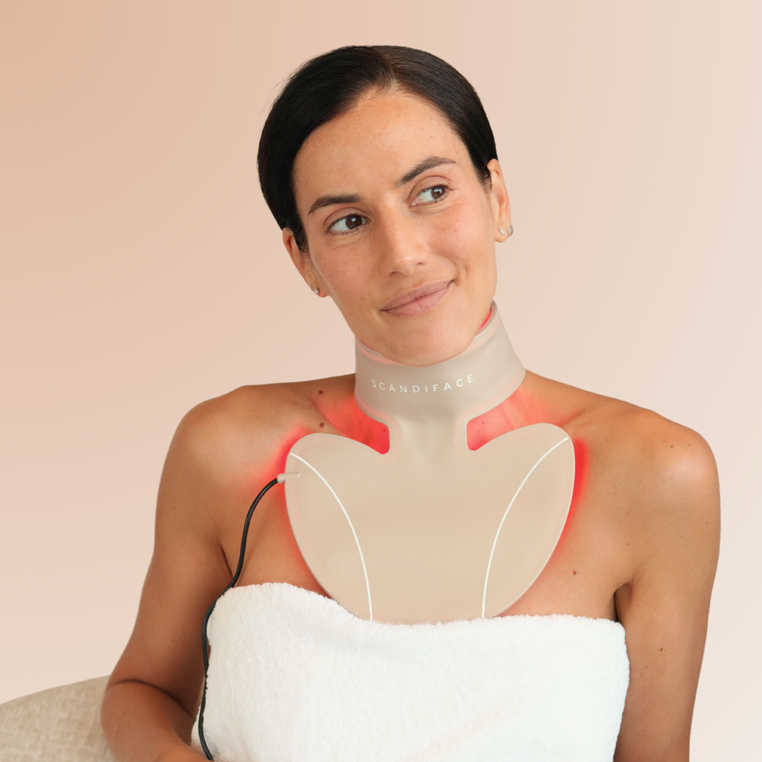 Hautstärkendes LED-Halsband